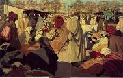 unknow artist Arab or Arabic people and life. Orientalism oil paintings 118